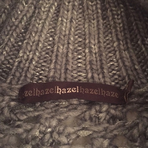 Open-knit Green/Grey Metallic Hazel Sweater - Picture 6 of 8